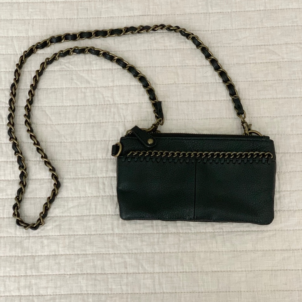 Black cross body bag